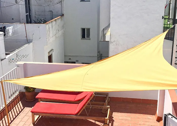 Lägenhet Casa Irene Conil Town House In The Center, Roof Terrace With Great Views *