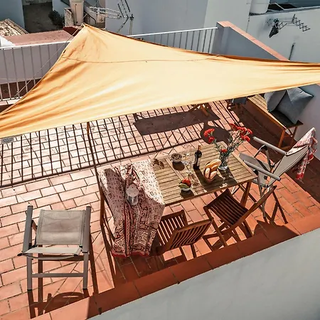 Casa Irene Conil Town House In The Center, Roof Terrace With Great Views Lejlighed